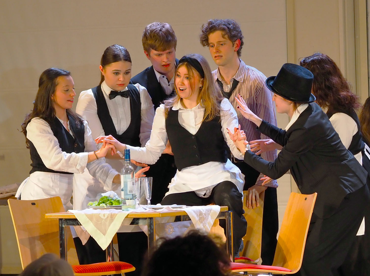 „Heute im Stadttheater: Audition